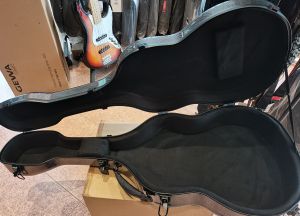 39" Fiberglass Guitar Case antracit grey