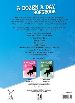 A Dozen A Day Songbook: Christmas (Book One)