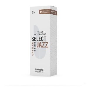 Rico Select Jazz размер 2 hard unfiled платъци за  тенор саксофон - кутия