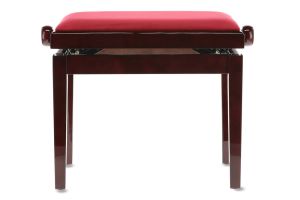 GEWA Piano bench  mahogany highgloss 130060