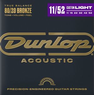 Dunlop DAB1152 струни за акустична китара комплект 11-52