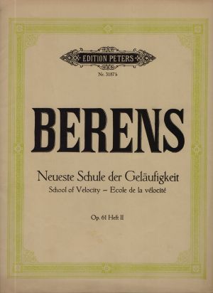 Berens - Studies op . 61, part I , II , III   second hand