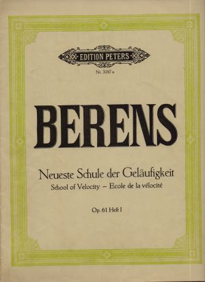 Berens - Studies op . 61, part I , II , III   second hand