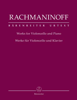 Rachmaninoff Works for Violoncello and Piano BA09994