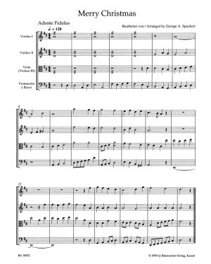 Merry Christmas for Strings BA10652