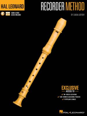 Hal Leonard Recorder Method  +  audio & video access
