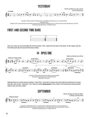 Hal Leonard Recorder Method  +  audio & video access