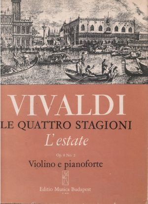 Vivaldi's The Four Seasons Op. 8 No.2 for Violin and Piano.
