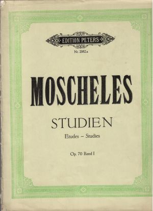 Мошелес - Етюди оп.70 том I втора употреба