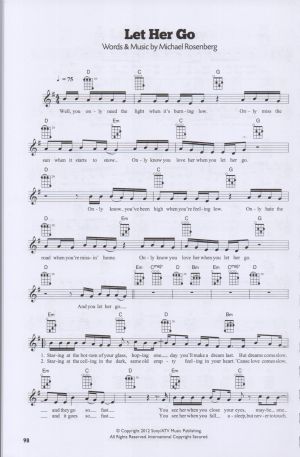 101 Hits For Ukulele (blue book)