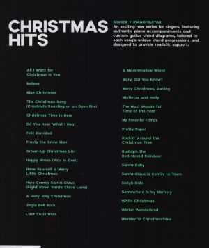  Kоледни  хитови песни  за пиано , вокал и китара