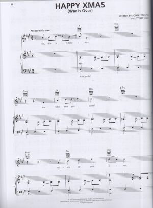  Kоледни  хитови песни  за пиано , вокал и китара