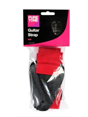 колан за китара червен 