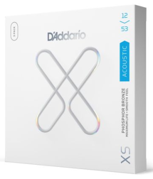  DADDARIO XSAPB1253 12-53 Light, XS Phosphor Bronze Coated струни за акустична китара  3Pack