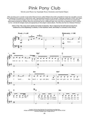 Really Easy Piano: Chart Hits of 2024-2025