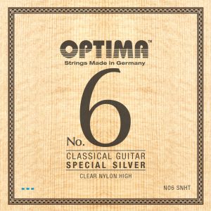 Optima Strings for classic guitar No. 6 Special Silver high tension 