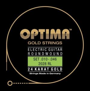 Optima 2028 RL E-Guitar Gold .010-.046