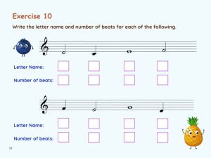 Practice in Music Theory for the Little Ones