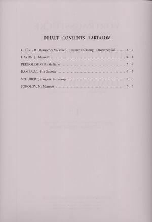 Kleine Konzertstücke I