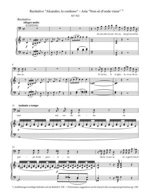 Моцарт Концертни арии за бас и пиано