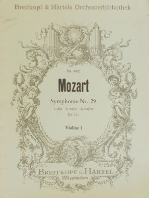 Моцарт-Симфония №29 ла мажор KV 201