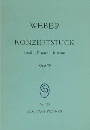 Вебер - Концертна пиеса за пиано и оркестър във фа минор оп.79