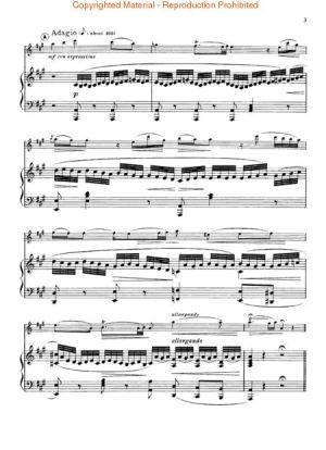 Mozart - Concerto № 5, к. 219 in A major  for violin and piano