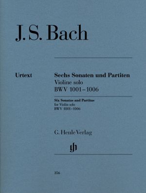 Bach Six Sonatas and Partitas for Violin solo BWV1001-1006