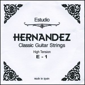 Hernandez Classic guitar string E-1 High Tension 