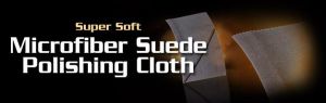 Microfiber suede polishing cloth