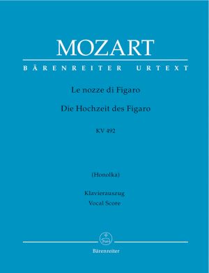Моцарт Сватбата на Фигаро - опера - клавирно извлечение