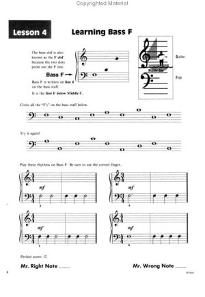 I Can Read Music - Book 1 Beginning Reading