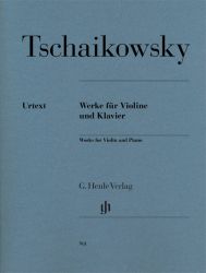 Tschaikowsky Works for Violin and Piano