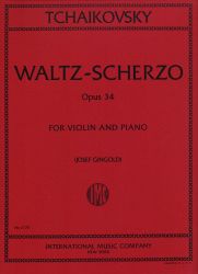 Чайковски - Валс-Скерцо оп.34  за цигулка и  пиано