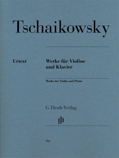 Tschaikowsky Works for Violin and Piano