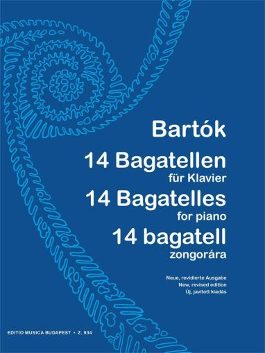 Барток  14 багатели за пиано оп.6
