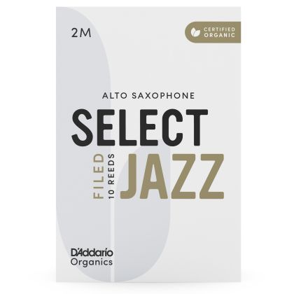 Rico Select Jazz Alto Saxophone reeds size 2 medium - box