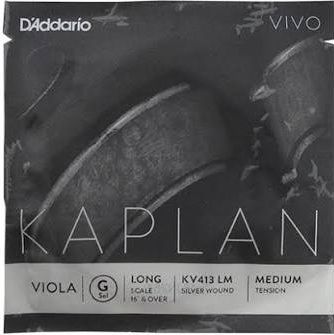 Kaplan Vivo  сол  ( G ) единична струна  KV413 LM за виола medium