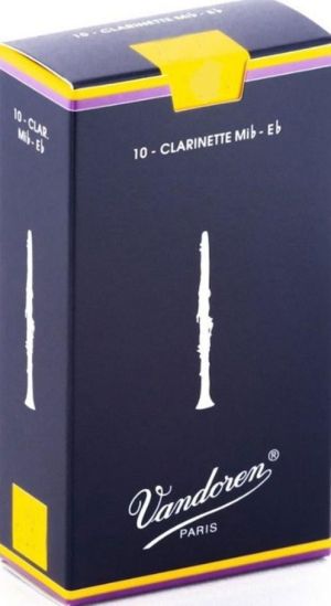 Vandoren reeds for Clarinet E flat size 2 1/2 - box