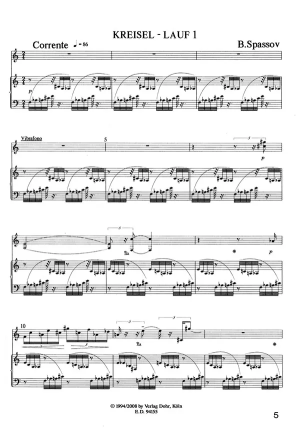 Божидар Спасов, Центробежен ход I и II