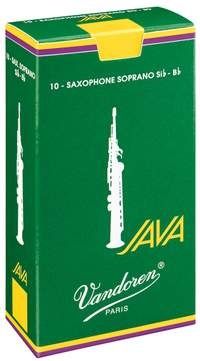 Vandoren Java размер 3 1/2 платъци за сопран саксофон - кутия