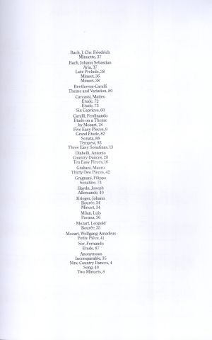 Колекция класически произведения за китара част 2