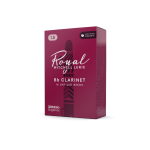 Royal Mitchell Lurie Organic Bb Clarinet Reeds size 3 - box
