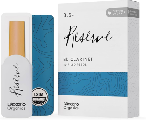 Reserve Clarinet reeds size 3,5+ strength - box