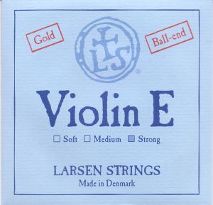 Larsen Original Violin E-String ball end