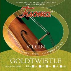 Fisoma Goldtwistle струни за цигулка размер 1/2 - комплект